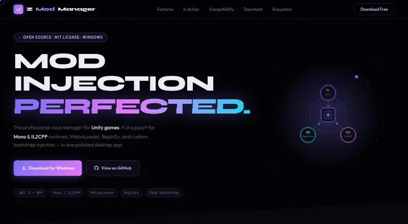 ZModManager's website
