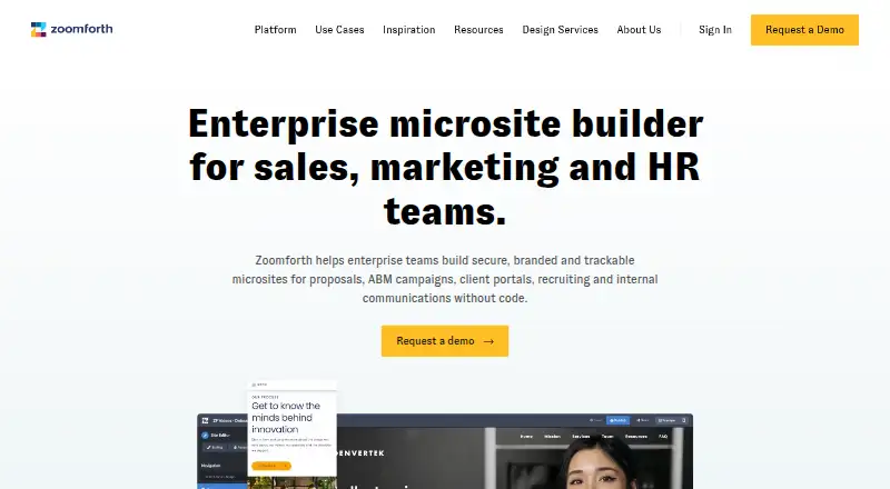 Zoomforth's website