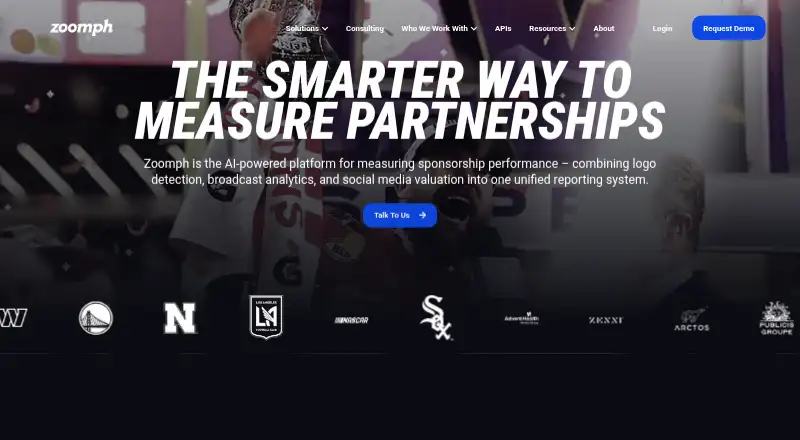 The Zoomph homepage