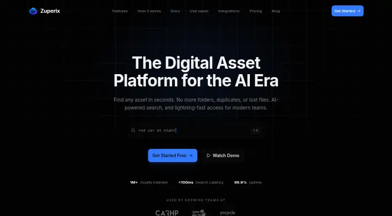 The Zuperix homepage