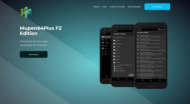 M64Plus FZ Emulator's website