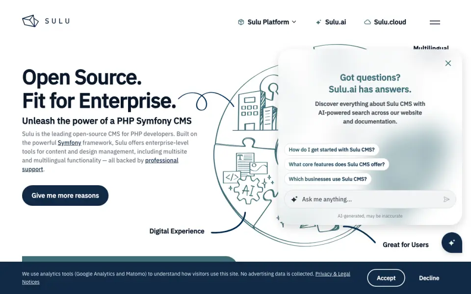 Sulu's website