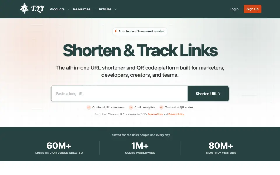 T.LY's website