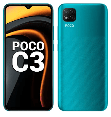 poco c3 blue