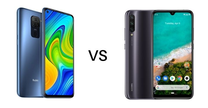 Redmi 9a vs MI a3