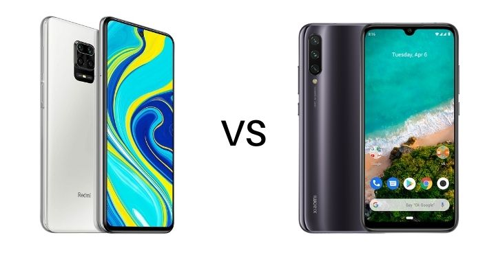 Redmi Note 9 Pro vs MI a3