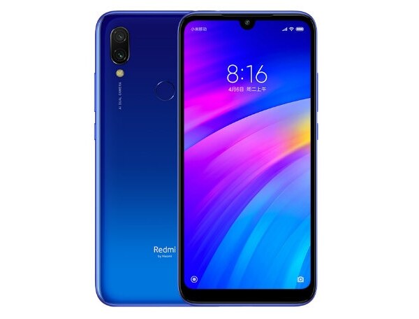 redmi y3 blue color