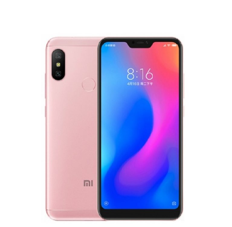 redmi 6 pro pink