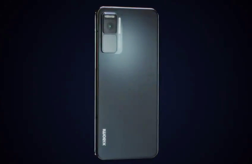 Xiaomi waterfall concept phone back