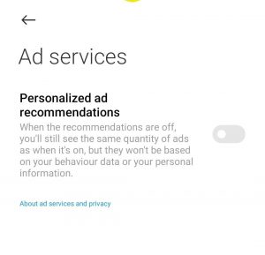 How To Disable Ads in MIUI 12 System Apps