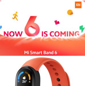 Mi band 6 teaser 1