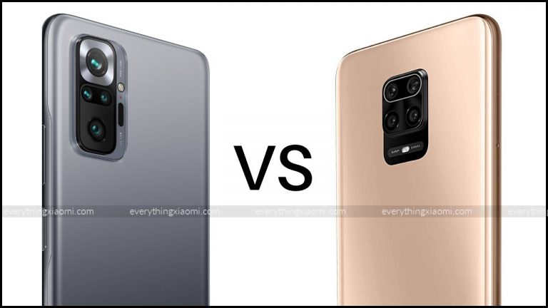 Redmi Note 10 Pro Max vs Redmi Note 9 Pro Max