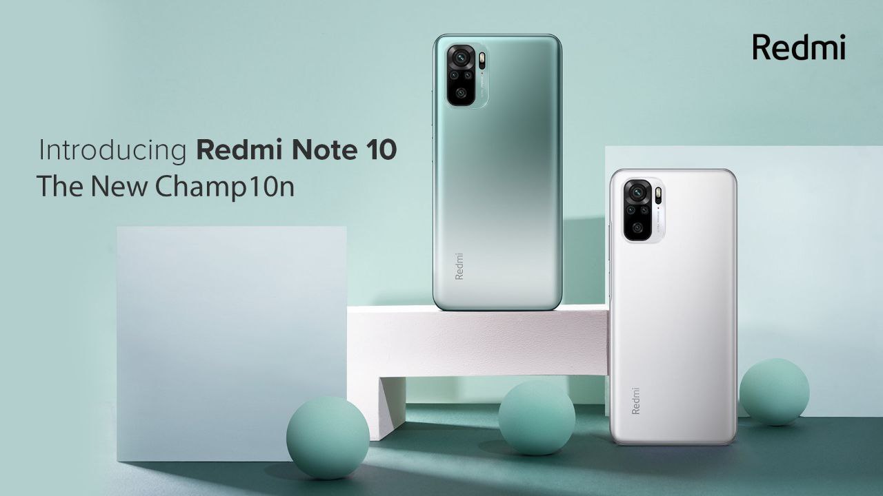 Redmi Note 10 launch banner