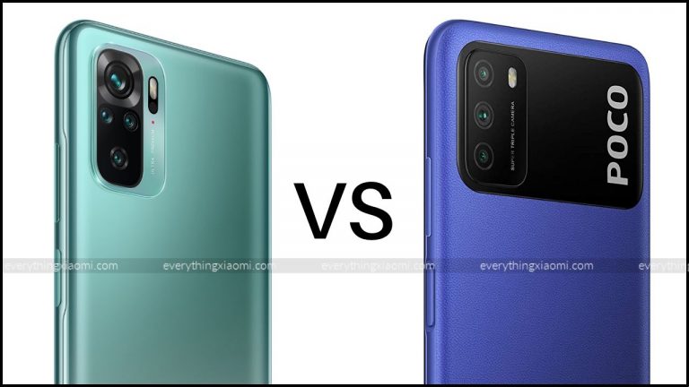 Redmi Note 10 vs Poco M3