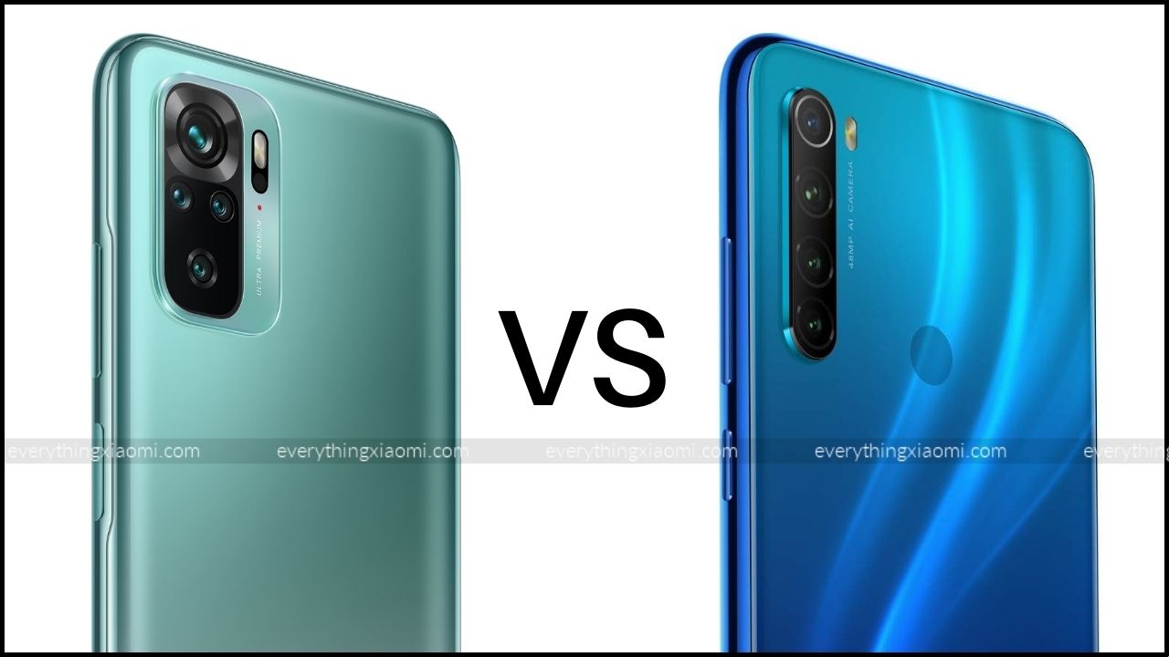 xiaomi mi note 10 lite vs redmi note 8
