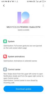 Redmi Note 5 Pro update