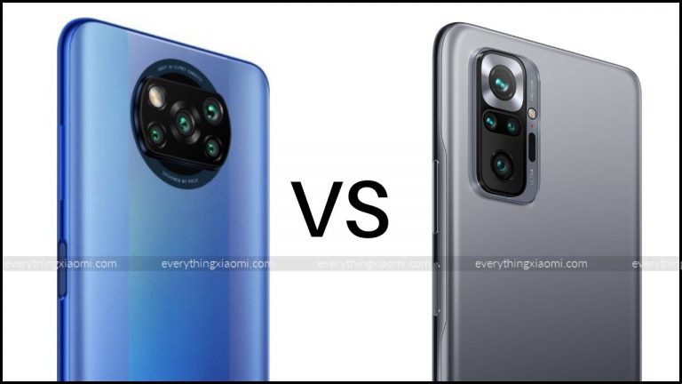 poco x3 pro vs redmi note 10 pro max