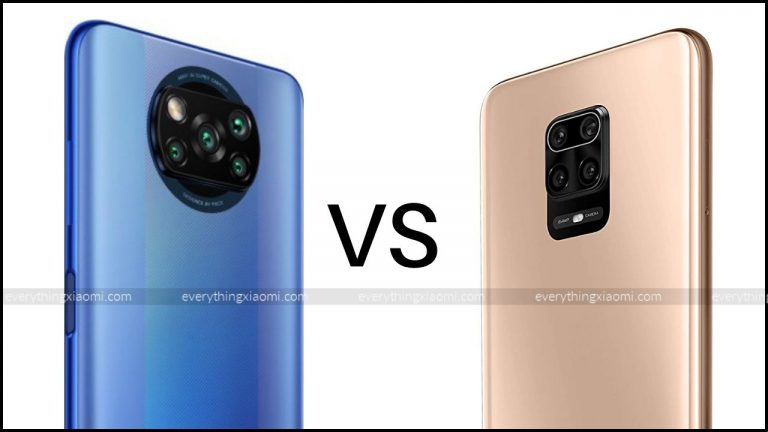 poco x3 pro vs redmi note 9 pro max