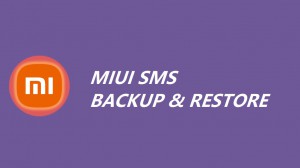How to take SMS Backup on Redmi smartphones
