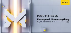 POCO M3 Pro launch invite