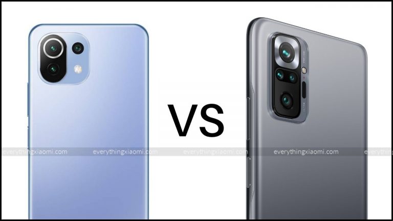 mi 11 lite vs redmi note 10 pro