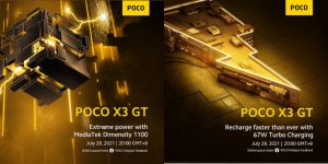 POCO X3 GT Dimensity 1100