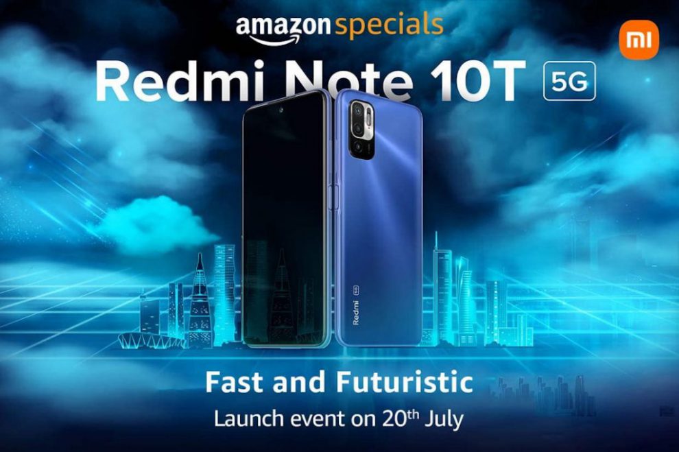 Redmi Note 10T 5G india launch