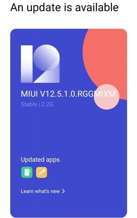 Redmi Note 8 Pro MIUI 12.5 Android 11
