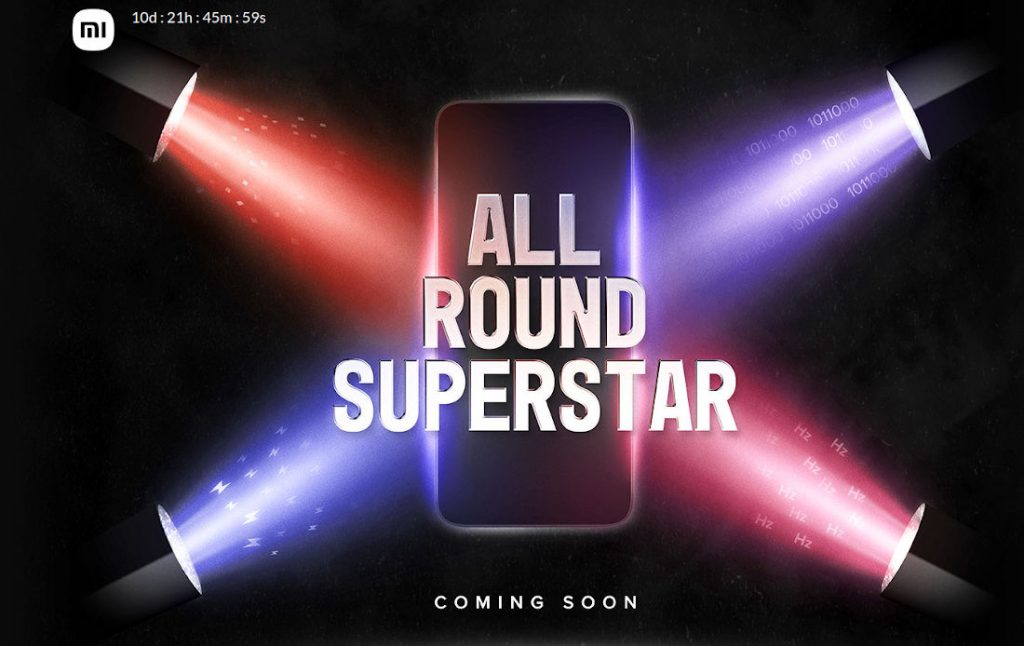 Redmi 10 Prime teaser