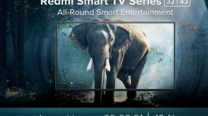Redmi Smart TV 32 43 India launch invite 300x168 c