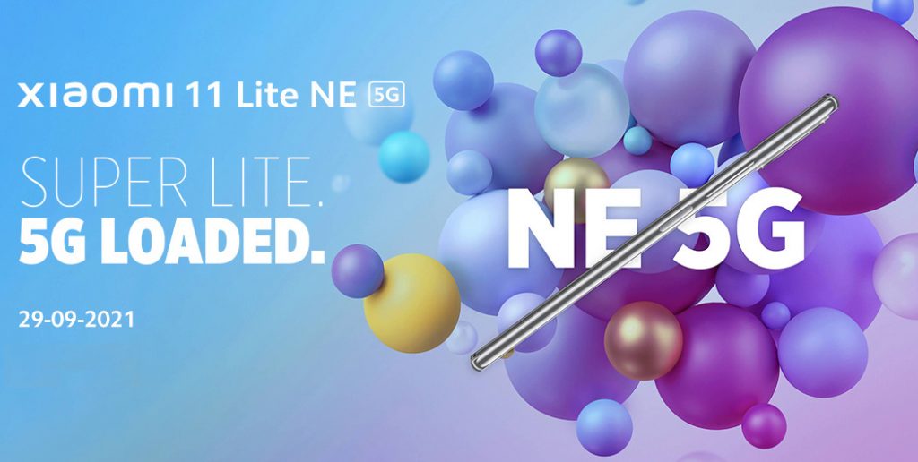Xiaomi 11 Lite NE 5G India launch invite
