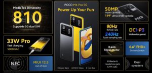 POCO M4 Pro 5G features