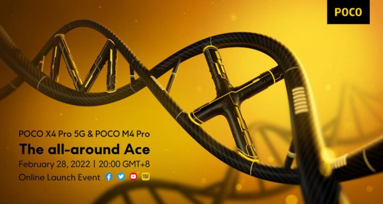 POCO X4 Pro 5G and M4 Pro launch invite