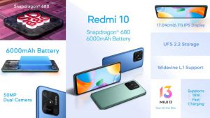 Redmi 10 features