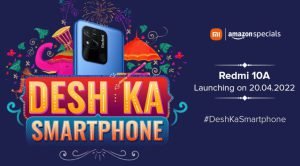 Redmi 10A India launch