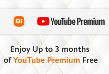 Xiaomi YouTube Premium offer 379x259 c