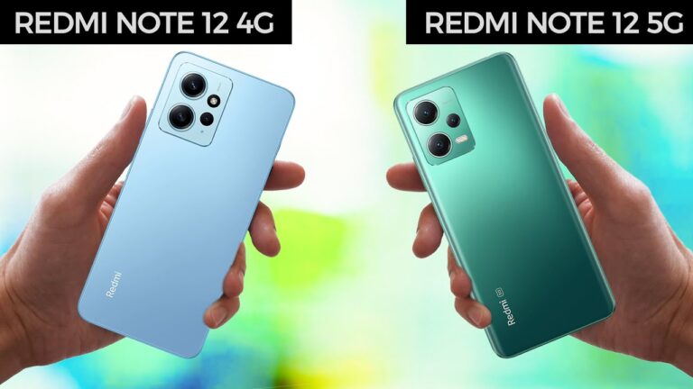 Redmi 12 5G Redmi 12 4G