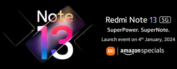 Redmi Note 13 5G India launch