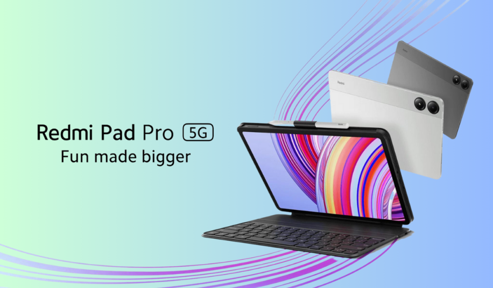 Redmi Pad Pro 5G with Snapdragon 7s Gen 2 Debuts in India