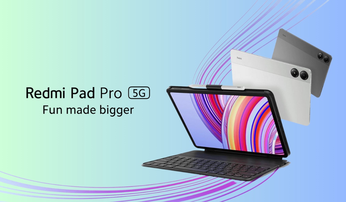 Redmi Pad Pro 5G with Snapdragon 7s Gen 2 Debuts in India