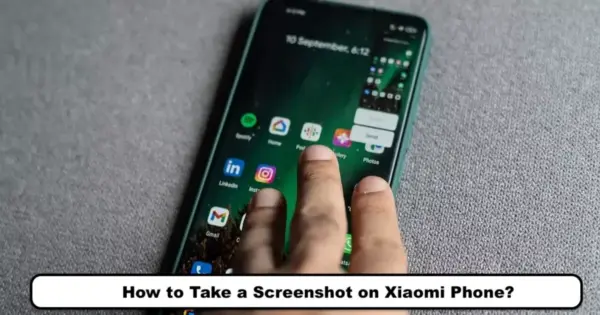 how to take a screenshot on xiaomi phone