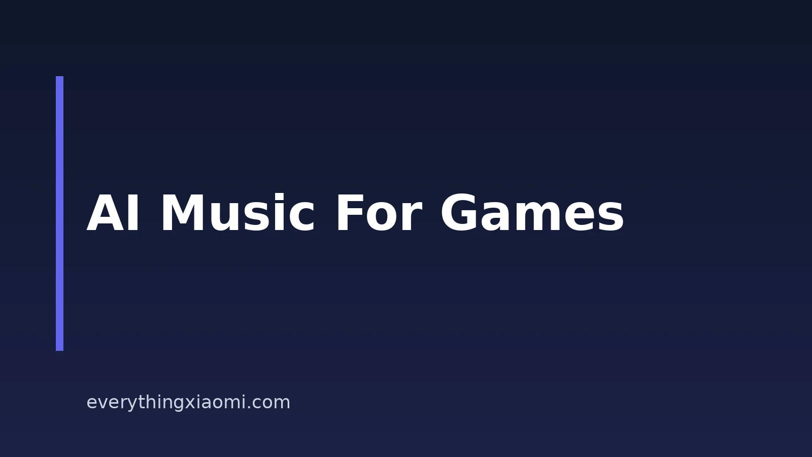 Best AI Music Generators For Games In 2026 For Xiaomi Users