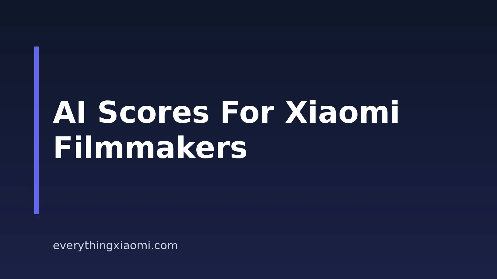 8 Best AI Background Music Tools For Xiaomi Filmmakers In 2026