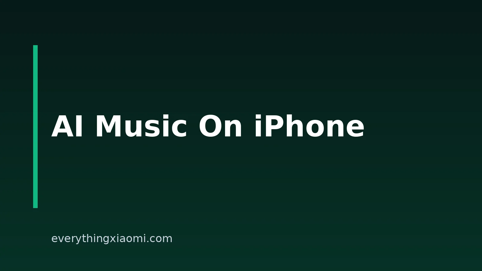 7 Best AI Music Apps for iPhone Users in 2026