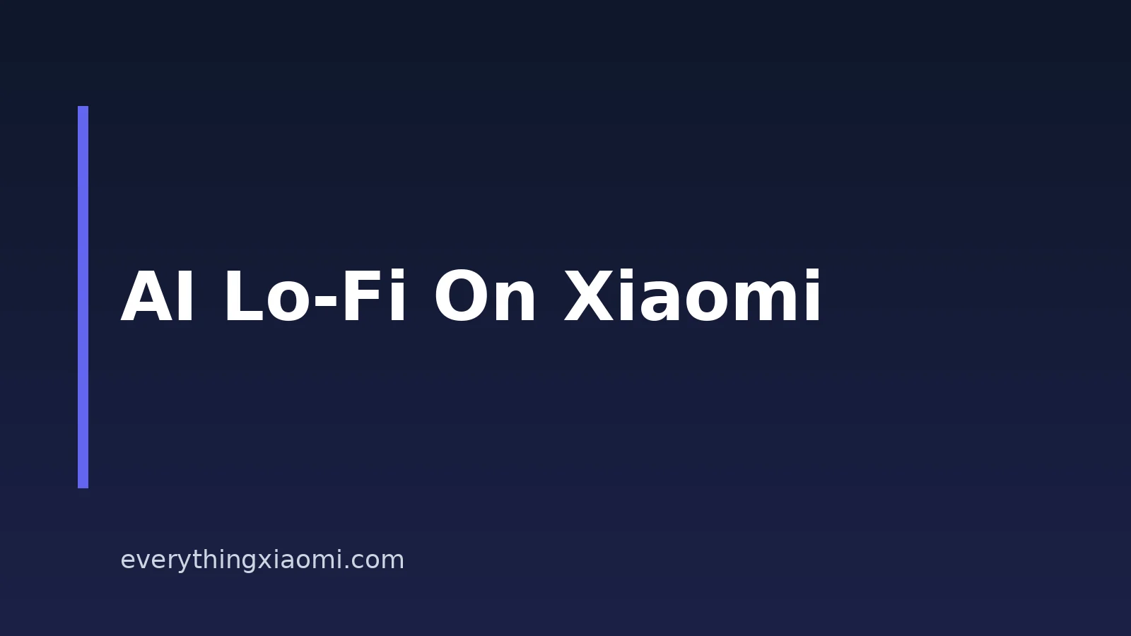 How To Generate Lo-Fi Music With AI On Xiaomi Phones